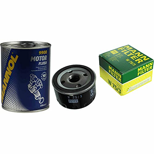 QR-Parts Set 85452702 W 75/3 9900 Original MANN Ölfilter + SCT Motor Flush Motorspülung