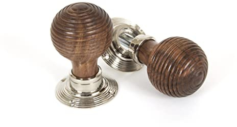 From the Anvil Rosewood and PN Beehive Mortice/Rim Knob Set