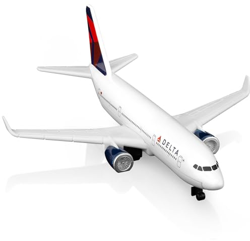 Joylludan Delta Plane Model - 1/400 Airplane Aircraft for Collections and Displays