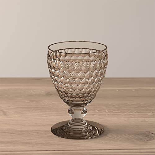 VILLEROY & BOCH Boston Coloured 4 Pezzi Bicchiere Calice Vino Bianco Grigio 125ml Cristallo