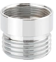 Wasserhahn-Adapter M16/M18/M20/M22/M24 Innengewinde auf 4 Punkte G1/2 Außengewinde (Grobgewinde) Wasserhahn-Konverter Wasserhahn-Luftsprudler-Adapter for Badezimmer-Küchenarmatur, 1 Stück(M20-4 Points