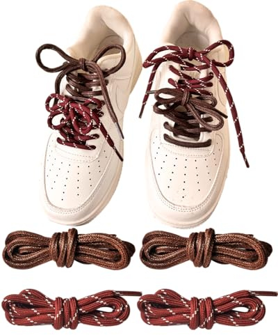 4 cordones para zapatos Air Force 1, cordones de cuerda de repuesto para Air Force One, New Balance, kit de cordones de colores mixtos, Multicolor-C, 100cm