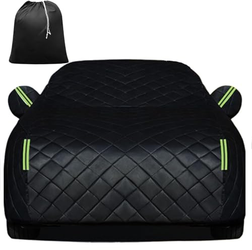 Auto Abdeckplane für Ford Mustang GT,Hagelschutz Outdoor Autoabdeckung Wasserdicht Atmungsaktiv UV-beständig Autoplane Auto Mit Nachtreflexionsstreifen