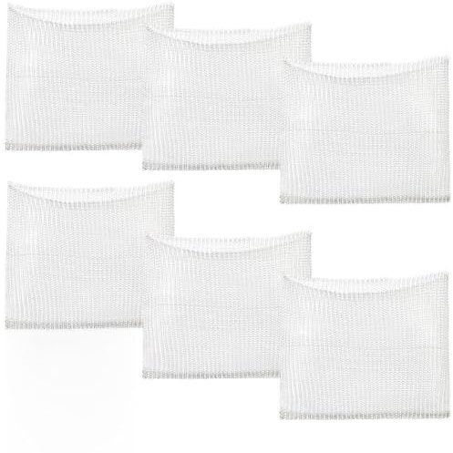 Confezione da 6 cestini per la protezione delle radici, 25,4 x 22,9 cm, rete metallica in rete metallica resistente ai topi, in acciaio inox, per piantare in modo sicuro