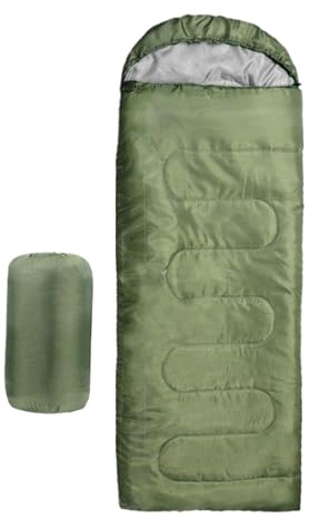Saco De Dormir para Camping - Saco De Dormir Adultos para Exterior Y Climas Fríos,Impermeable para Viajes Caza Exterior Clima Frio Hombre Mujer Niño