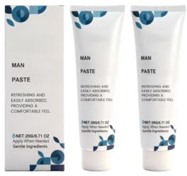 Feuchtigkeitscreme für den Intimbereich für Männer, unterstützt die Elastizität und den Komfort der Haut, zieht schnell ein und fettet nicht,2PCS
