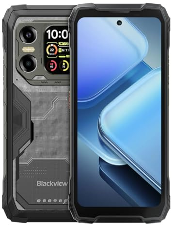 Blackview XPLORE X1 | 6,78 FHD+ 120Hz | 36GB RAM + 256GB (2TB) | Schwarz | Rugged Smartphone 5G | Android 15 | 50MP + 108MP + 20MP Night Vision | 10000mAh | IP68/IP69K | NFC | 2 Jahre Garantie