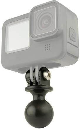RAM Mount Adapter RAP-B-202U-GOP1 für GoPro HERO4, 3+, 3, 2, 1 und Actionpro X7 Actioncam, W/ 1 Ball