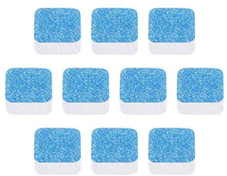 5 PCS Lave-Vaisselle Comprimés Nettoyant Réservoir De Bain Bombe Nettoyant Décontamination Rondelle Effervescente Comprimés Détartrant Profondeur Efficace Détartrage Déodorant Nettoyant Durable(10pcs)