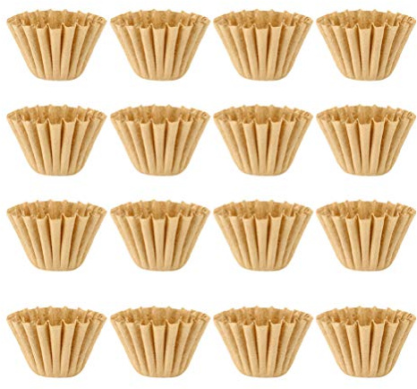 UPKOCH Kaffeefilterpapier Kuchenform 50 Stück Ungebleicht Handtropffilterpapier Korbfilter Für 1-2 Tassen Kaffee Wohnküche Einweg Filterpapier Für Frischen Kaffeegenuss