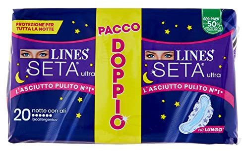 LINES SETA ULTRA NOTTE x20