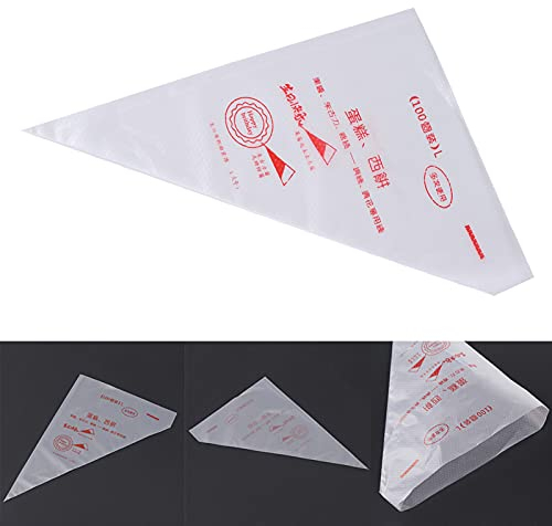 TOPINCN Poche à Douille, Sac à pâtisserie, Outil de Sac de décoration de gâteau de Fondant de pâtisserie réutilisable pour Les Biscuits(L (67 cm / 26,4 Pouces))