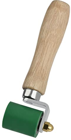 CENBEN Silicone Seam Roller, Silicone High Temperature Resistant Seam Hand Pressure Roller, Silicone Hand Roller Roofing PVC Welding Tool, 40mm, Green