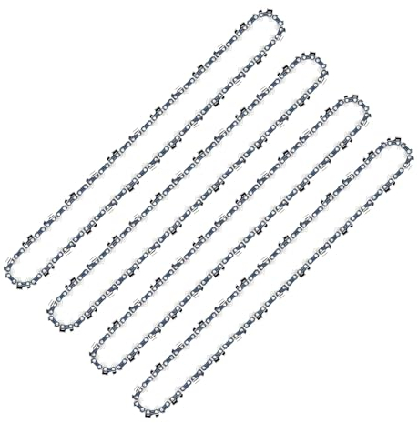 4 Stück Sägekette 35cm (14) 3/8LP 1.1mm (0.043) 50TG Profi Kette passend für diverse Kettensäge Motorsäge, Kompatibel mit Oregon, Bosch, Dolmar, Homelite, Echo, Makita usw.
