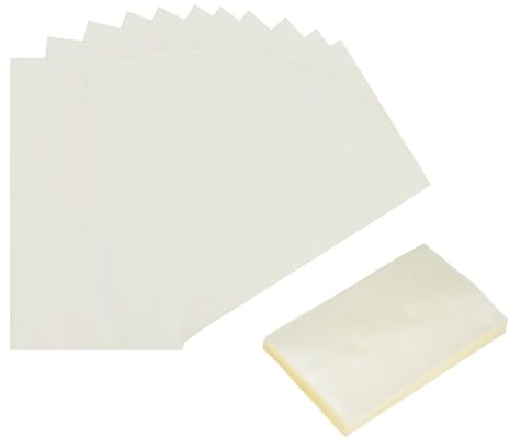 QUARKZMAN 1000 Stück Schrumpffolie Set Parafilm Verschlussfolie, 61x103mm PVC Klar perforierte Schrumpfbänder schrumpfkapsel für Tropfflasche Ölflasche Schrumpfverschluss Flaschen
