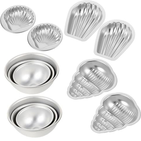 Operitacx 12 Stück Aluminiumlegierung Kugelformen Für Badezusätze Kugelform Diy Seifenform Werkzeug Für Haus Und Profi Gebrauch