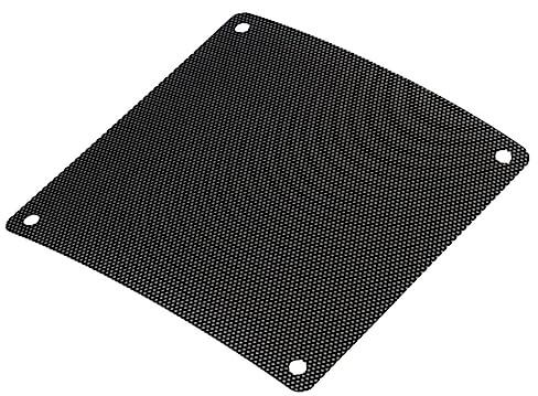 Housoutil 1 Påse 15 St 120x120 Mm Pvc PC - kylare Fläkt Dammfilter Dammtät Fodral Lock Dator Nättjocklek 0, 48mm (svart)