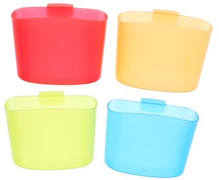 HOLIDYOYO 4 piezas Soporte Colgante para Bolsita de Té de Práctico y Compacto para Taza para Sujetar Infusiones y Snacks la Hora del Té