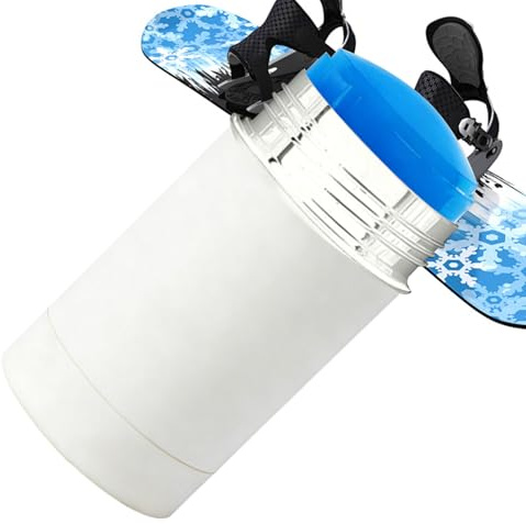 Universal Snowboard Wax - All Temperature Formula, Glide Enhancement with Speed, Friction Reduction with Control, Tuning, Quick Melt for Smoother Rides and Consistent Board Performance
