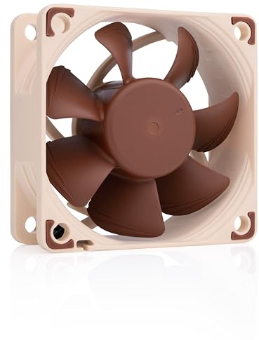 Noctua NF-A6x25 5V, Leiser Hochleistungslüfter 60mm | Hoher Luftdurchsatz, Low-Noise, 5V 25mm Lüfter, Belüftung & Kühlung von Elektronik, mit OmniJoin Adapter, 3000RPM 3-Pin