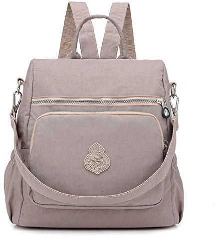 Estwell Rucksack Damen Elegant Schulrucksack Damenrucksack Handtasche Daypack Wasserdicht Nylon Mädchen Schultasche Reiserucksack Anti Diebstahl Rucksäcke