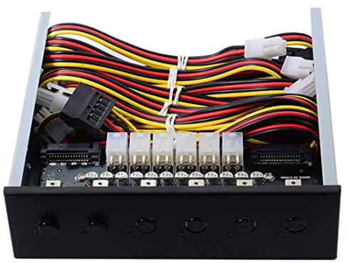 Chenyang Hard Disk 6 Ways Control System Intelligentes Steuerungs Management System HDD SSD Power Switch mit 5.25 CD-ROM Bay