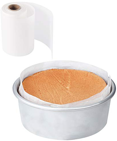 Cake Pan Liner, Nonstick Parchment Paper Liner Roll for Cake Pan, Springform Pan (4in x 164ft)