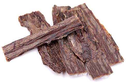 BREERs Getrocknetes Pferdedörrfleisch 15 cm für Hunde 1 Kg aus eigener Deutscher Herstellung, Naturkauartikel für Groß & Klein