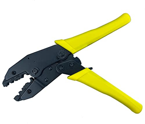 RFiotasy Herramienta de crimpado de cable para conector BNC RG58, LMR240, RG142, LMR195, RG59, RG223 RG62, herramienta de crimpado hexagonal tiene 5,41 mm para cable tipo RG58