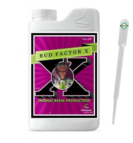 Weedness Advanced Nutrients Bud Factor X 500 ml – Booster av harts och eteriska oljor för kraftig blomning – Inomhus kokos hydroponik