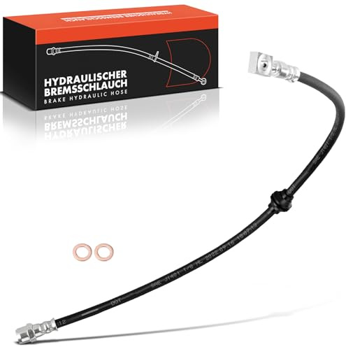 Frankberg 1x Bremsschlauch Bremsschläuche Vorderachse Links oder Rechts | Kompatibel mit M.i.n.i R50 R52 R53 1.4L 1.6L 2001-2007 Replace# 34306794002
