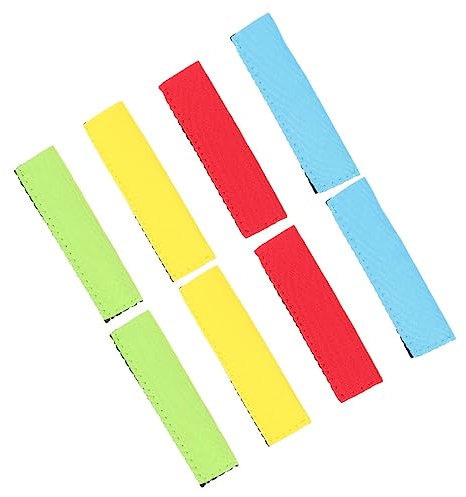HEMOTON 8stücke Popsicle Hüllen Teiliges Wiederverwendbare Eisschutzhüllen Für Erwachsene Eisstiele Für Partys Gartenfeiern Und Sommer