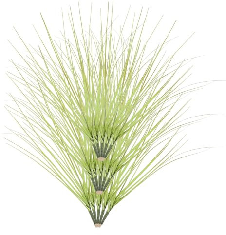GARVALON 15pcs Artificial Faux Grass Simulation Plant Fake Plant Decor for Home Garden Party