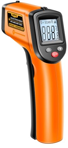 SHUAIGUO-1 TH201-50℃～400℃ /-58℉～752℉ Non-Contact Infrared Thermometer IR Thermometer Handheld Digital Temperature Tester Industrial Thermometer for Kitchen Cooking Automotive Not for Human Body Temp