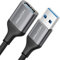 deleyCON 1,5m USB 3.0 Estensione 5Gbps Prolunga (Spina A a Presa A) Connettore in Alluminio + Cavo in Nylon Cavo Dati per Tastiera, Lettore di Schede, Stampante, Scanner, Fotocamera ecc.