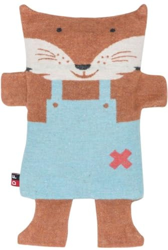 David Fussenegger Körnerkissen 'Fuchs' 16 x 29 cm Terracotta