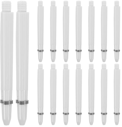 TOYANDONA 50 StüCk Nylon DartschäFte Mit 2Ba Gewinde Und BBS Nylon Dartringe ZubehöR FüR Lange FlüGe Ergonomisch FüR Soft- Und Steel Tip Dartpfeile Einfach Zu Montieren
