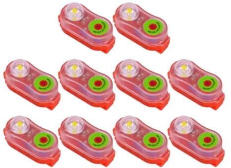 Osmond 10 Pezzi Giubbotto Illuminata Illuminata Luce per Annegare Le Persone di Emergenza Sopravvivenza Ad Acqua A
