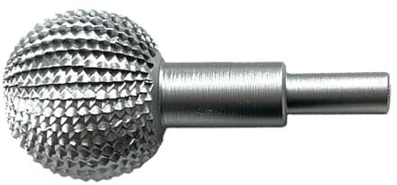 Amoladora De Madera - Herramienta Giratoria De Acero Al Carbono, Cabeza De Gubia Esférica, Fresa Aabrasiva, Lima Con Diseño Amplio | Accesorio De Molienda Para Escultura De Madera, Formadar, Ebanister