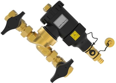Filtro magnetico per caldaia – Filtrazione mediante montaggio a parete con filettatura Dn20 e Dn32, filtrazione anticalcare ruggine e sedimenti – per purificazione ruggine tartaro sedimenti