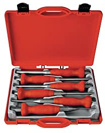 Peddinghaus Splintentreibersatz 6-tlg, 2-8mm, Air Grip, Koffer