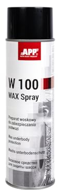 AUTO-PLAST PRODUKT APP W100 Wax Spray Cire Antirouille et Anti-gravillon en Spray pour carrosserie Voiture | Protection carrosserie Voiture | Anthracite | 500 ML