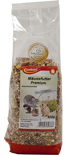 zookauf Nager Futter Premium für Mäuse 400 g