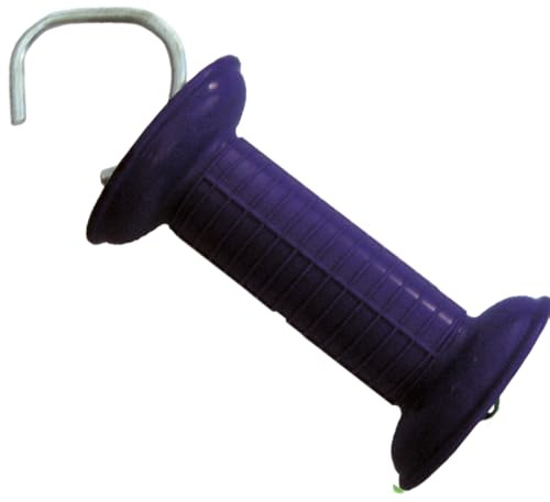 Fenceman Gate Handle With Hook - Purple