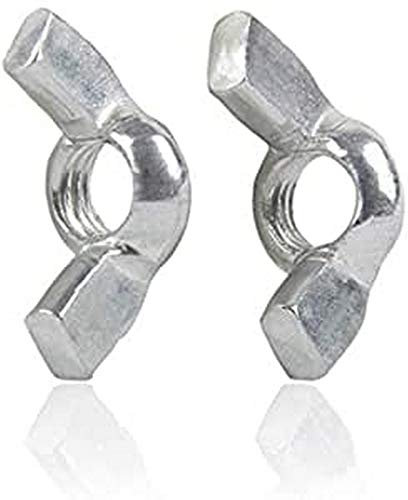 DOBO® 16x dadi farfalla 10mm alette dado bulloni ferramenta fai da te viti ferramenta grigio