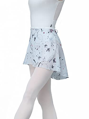 Dance Favourite Ballet Skirt Women Chiffon Wrap Skirt Adjustable Tie, 018