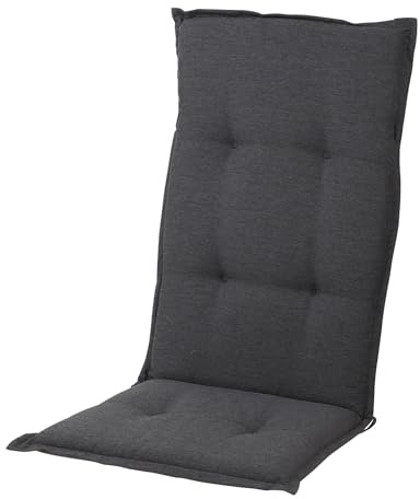 50318-701 Sun Garden Auflage Hochlehner Naxos anthrazit 118x49x6 cm Sitzpolster (ohne Stuhl)