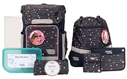 SCHOOL-MOOD Rebel Schulranzen-Set 8-teilig Ella