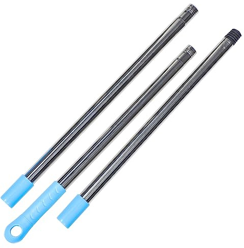 iplusmile Tige De Vadrouille Combinée Pôle Remplacement du Manche De Vadrouille Poteau De Vadrouille Manche De Vadrouille Télescopique Faire Tourner Pliable Plastique Accessoire Tige
