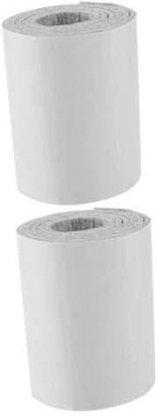 Cabilock 2 Rollen Möbelmatten aus Filz Filzband Filzunterlage Pads Kissen bodenschutz für stühle Couch schutzbezug Sofaschutz Möbelfilzgleiter, Bodenschoner Möbelfilzstreifen gefühlt Grey